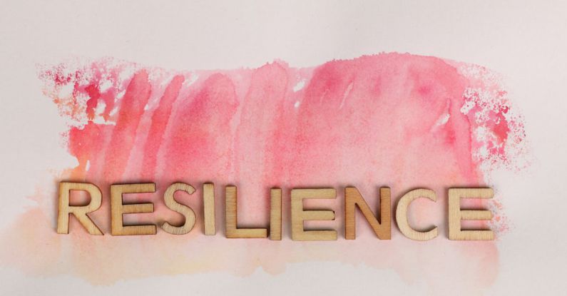 Resilience - Resilience Text on Pink Ink