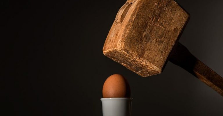 Vulnerability - Brown Wooden Mallet Near Brown Chicken Egg